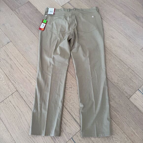 ben hogan 4 way stretch khaki heather pants size 38x32 - Picture 5 of 6